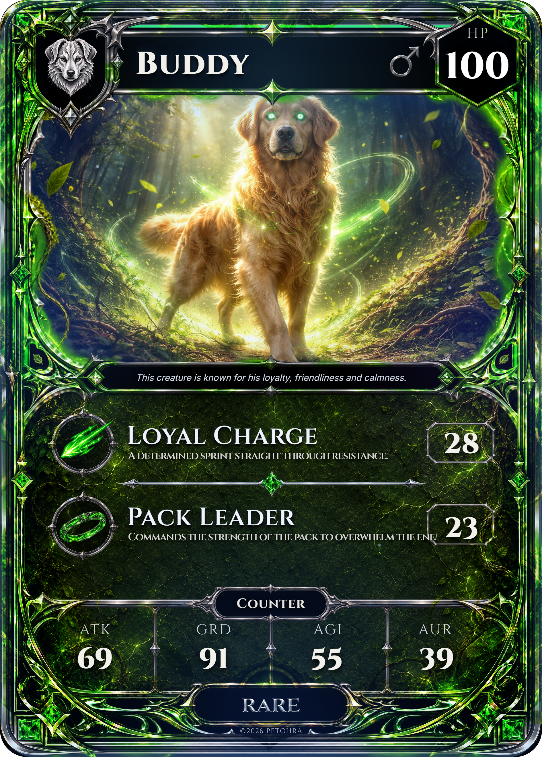 Nyxflare Petohra card